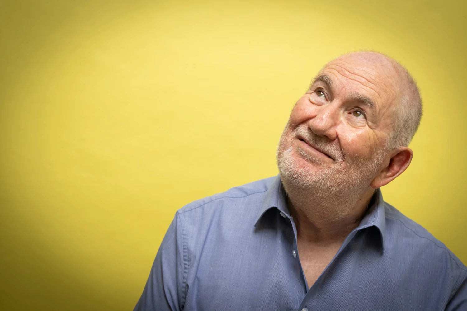 Tony Klinger, looking up